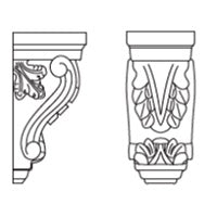 Acanthus corbel
