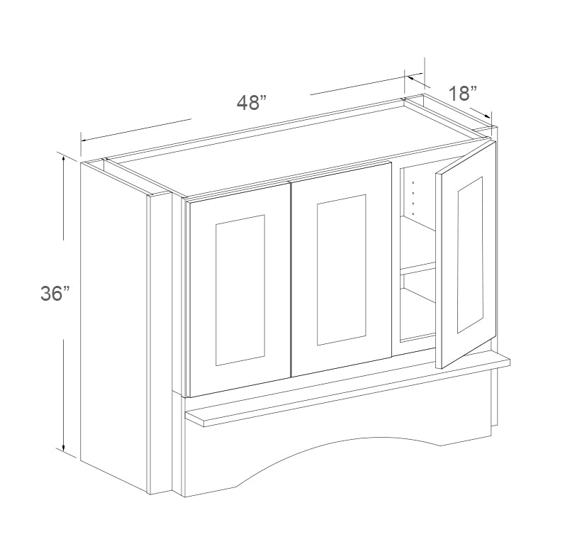 Hearth style hood combo small
