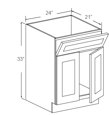 Vanity sink cabinet back panel