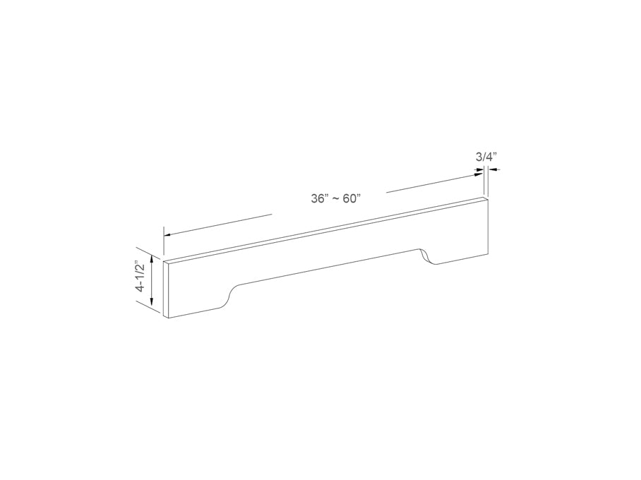 Arch valance