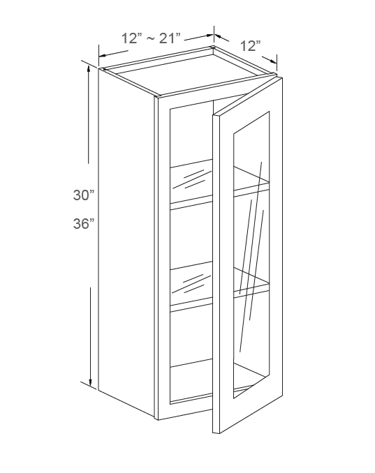 Replacement glass insert door panel