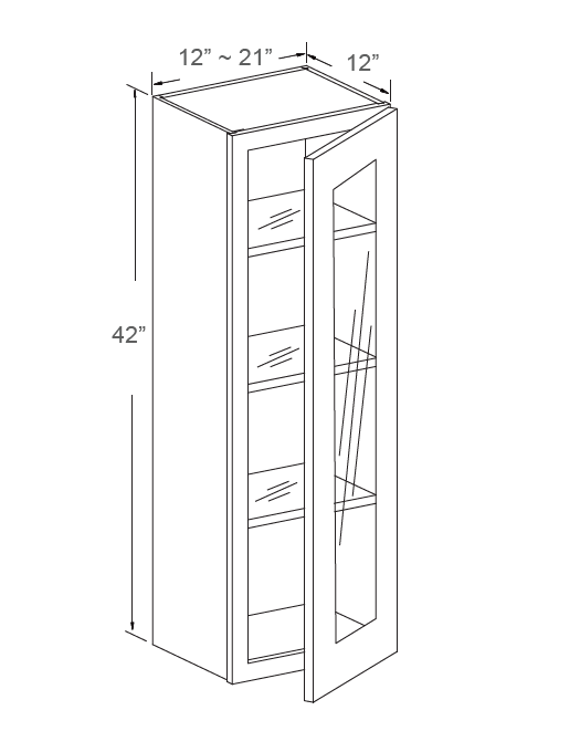 Replacement glass insert door panel
